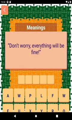 Cross The Words android App screenshot 2