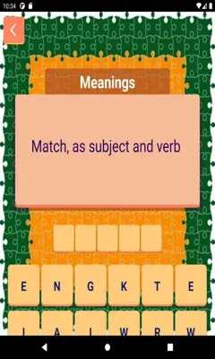 Cross The Words android App screenshot 3